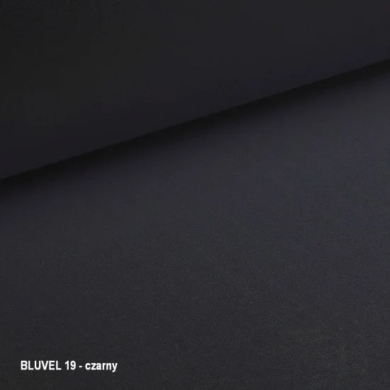 Стул MANGO VELVET каркас Черный / BLUEVEL Черный 19 MANGOVCC 2