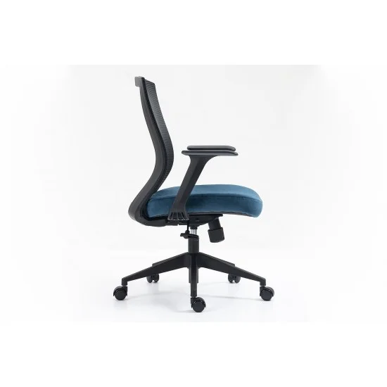 Компьютерное кресло Q-328 Черный / Синий OBRQ328CN 3