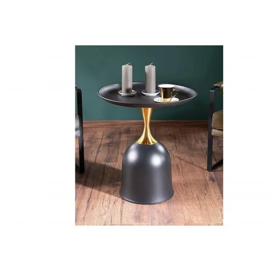 Журнальный стол LIBRA Черный / Золото диаметр 51 LIBRACZL51 6