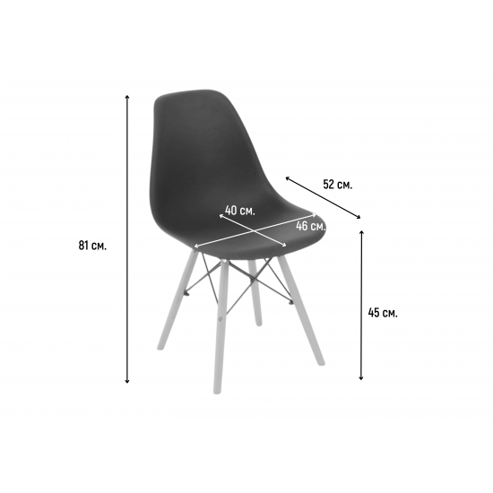 Стул Eliot Зеленый (ELIOTGN) 3