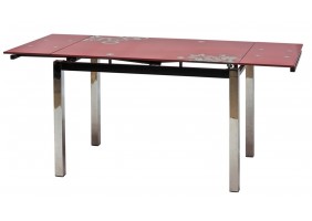 Стол обеденный раскладной GD-017 110(170)x74 Красный GD017CZER