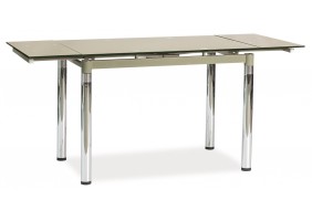 Стол обеденный раскладной GD-018 110(170)x74 Темный беж GD018CB
