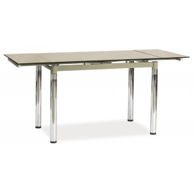 Стол обеденный раскладной GD-018 110(170)x74 Темный беж GD018CB