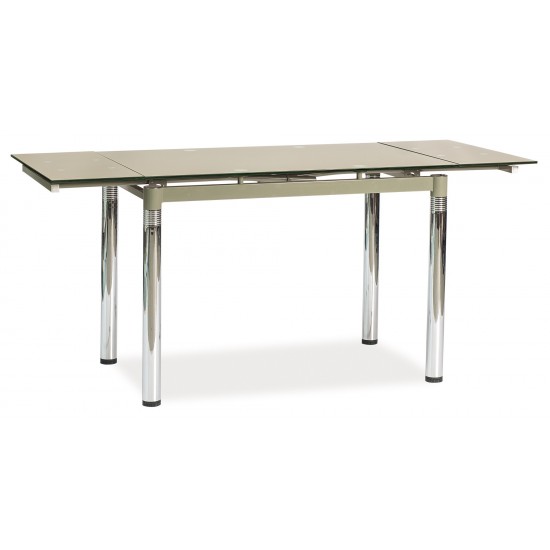 Стол обеденный раскладной GD-018 110(170)x74 Темный беж GD018CB 1