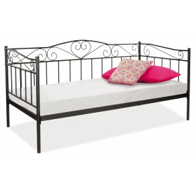 Односпальная кровать Birma 90X200 Черный BIRMA
