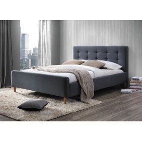 Двуспальная кровать Pinko 160X200 Серый PINKO160SZ