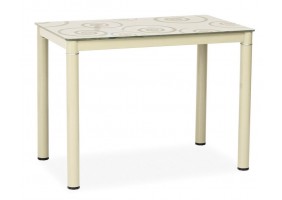 Стол обеденный Damar 80x60 Кремовый DAMARK80