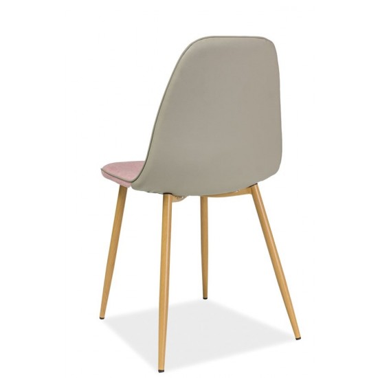 Стул Dual Розовый / Дуб DUALR 4