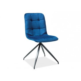 Стул Texo Velvet Синий / Черный TEXOVCGR86