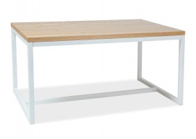 Стол обеденный Loras A 180х90 Дуб / Белый LORASALDB180