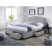 Двоспальне ліжко Electra 160X200 Сірий ELECTRA160SZ