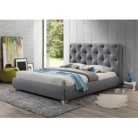 Двуспальная кровать Bugatti 160X200 Серый BUGATTI160SZD