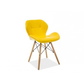 Стул Matias Желтый / Бук MATIASBUZO