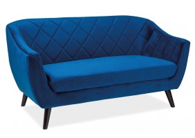 Диван Molly 2 VELVET Синий MOLLY2V86GR