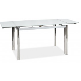 Стол обеденный раскладной GD-020 120 Белый GD020B
