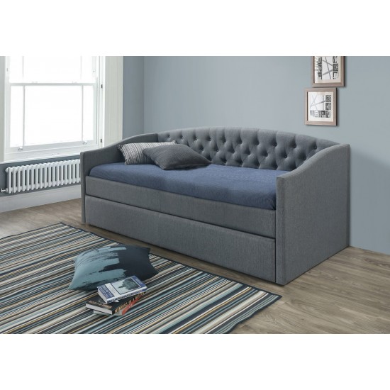 Односпальная кровать Alessia 90X200 Серый ALESSIA90SZD 3