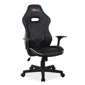 Ігрове комп'ютерне крісло Boxter Чорний / Білий OBRBOXTERCB
