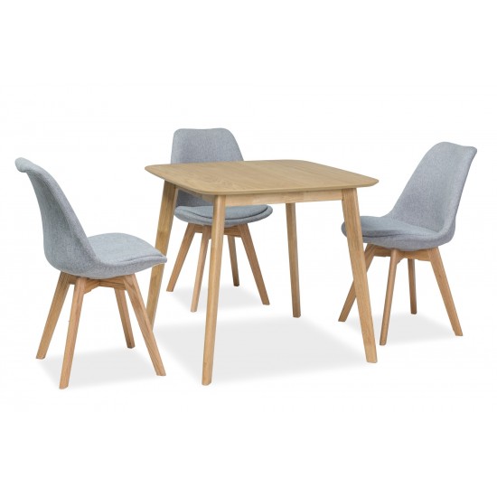 Стол обеденный Mosso III 80х80 Дуб MOSSOIIID80 1