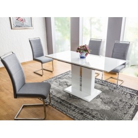 Обідній стіл Dallas 75х110(150) Білий DALLASBB110