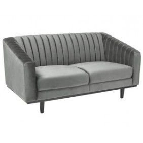 Диван Asprey Velvet 2 Сірий ASPREY2VSZ14
