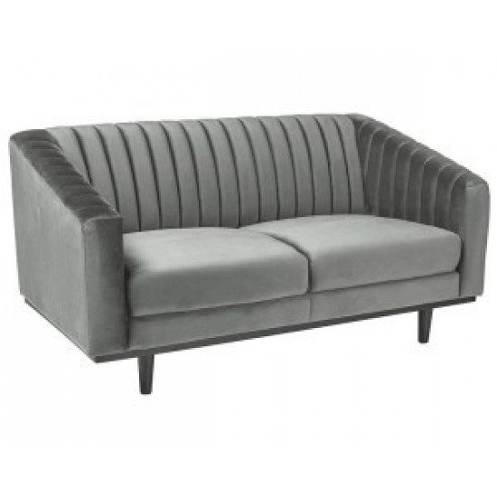 Диван Asprey Velvet 2 Серый ASPREY2VSZ14 1