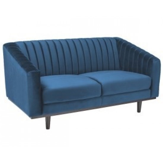 Диван Asprey Velvet 2 Синий ASPREY2VGR86 1