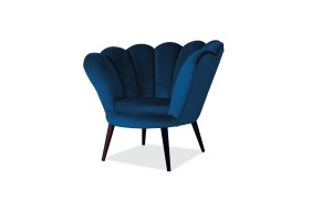 Кресло Magnolia Velvet Синий MAGNOLIAVV86