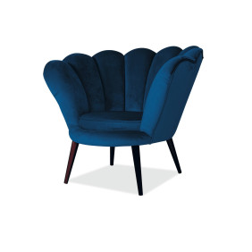 Кресло Magnolia Velvet Синий MAGNOLIAVV86