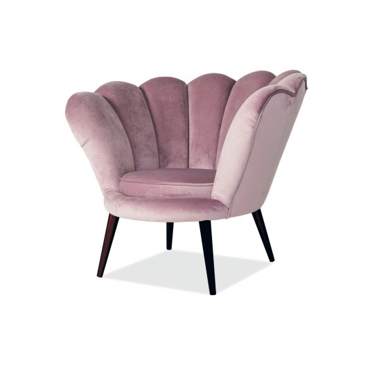 Кресло Magnolia Velvet Античный Розовый MAGNOLIAVV91 1