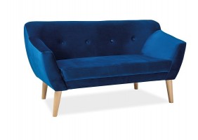 Диван Bergen 2 Velvet Синий BERGEN2V86