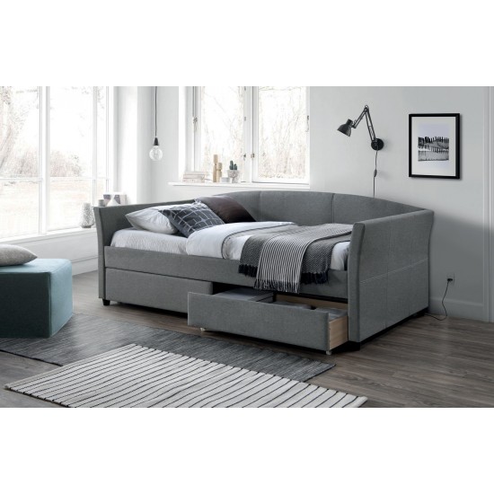 Односпальная кровать Lanta 90X200 Серый LANTA90SZ 1