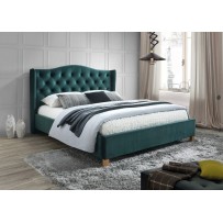 Полуторне ліжко Aspen Velvet 140X200 Зелений ASPENV140ZD