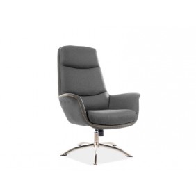 Крісло реклайнер Regan Сірий REGANSZ