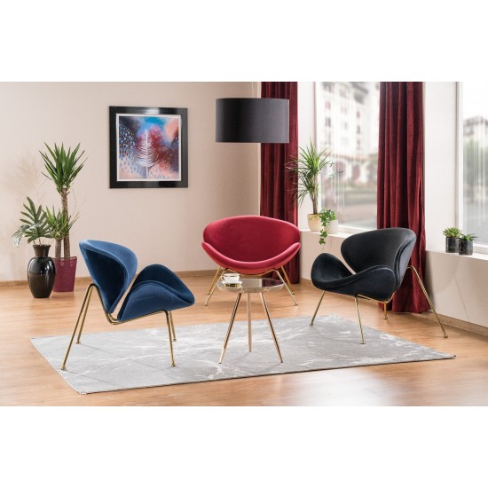 Кресло Major Velvet Бордовый / Золотой MAJORV59ZL 2