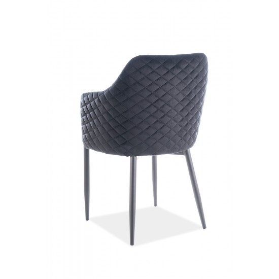 Стул Astor Velvet Черный ASTORVCC 2