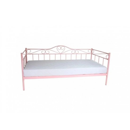 Односпальная кровать Birma 90X200 Розовый BIRMA90R 1