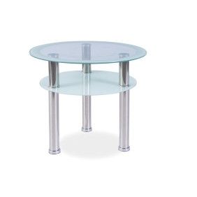 Журнальний стіл Purio D Прозорий PURIODTBCH