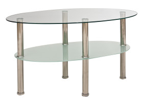 Журнальный стол Leo A Прозрачный 90x50x50 LEOA