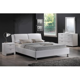 Кровать полуторная Mito 140X200 Белый MITO140BCH