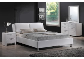 Двуспальная кровать Mito 160X200 Белый MITO160B
