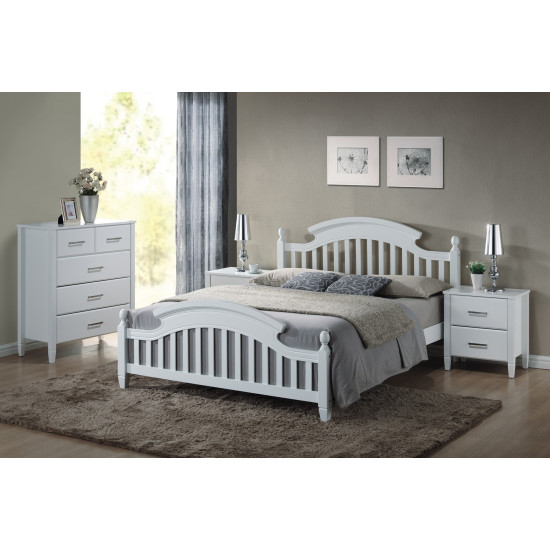 Двуспальная кровать Lizbona 160X200 Белый LIZBONA 1