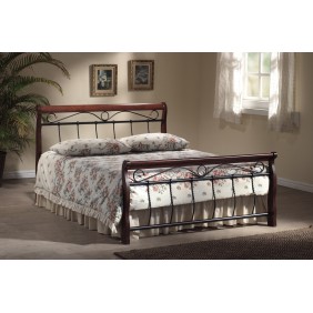 Двуспальная кровать Venecja 160X200 Черешня античная VENECJAAC