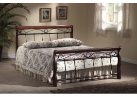 Двуспальная кровать Venecja 180X200 Черешня античная VENECJA4C