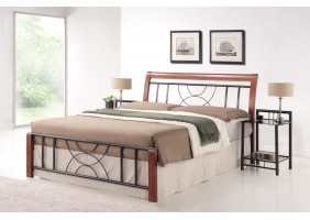 Двуспальная кровать Cortina160X200 Черешня античная CORTINA2