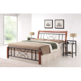 Двуспальная кровать Cortina160X200 Черешня античная CORTINA2