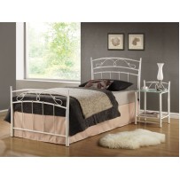Односпальная кровать Siena 90X200 Белый SIENAB90