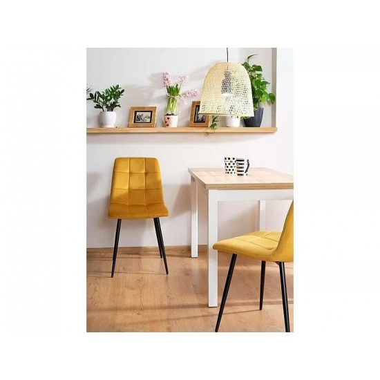 Стол обеденный Adam 68x120 Дуб Ланцелот / Белый ADAMDLB120 6
