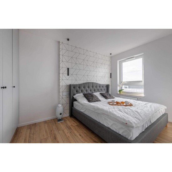 Двуспальная кровать Aspen 180X200 Серый ASPEN180SZD 2