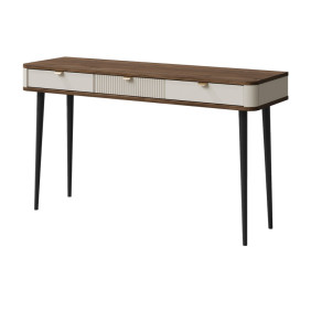 Туалетный столик MARLY REG 15 130х82х40 кашемир / орех