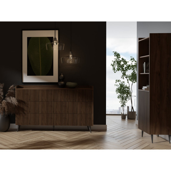 Вітрина ADEMO REG 1 52х180х41 горіх / горіх 4